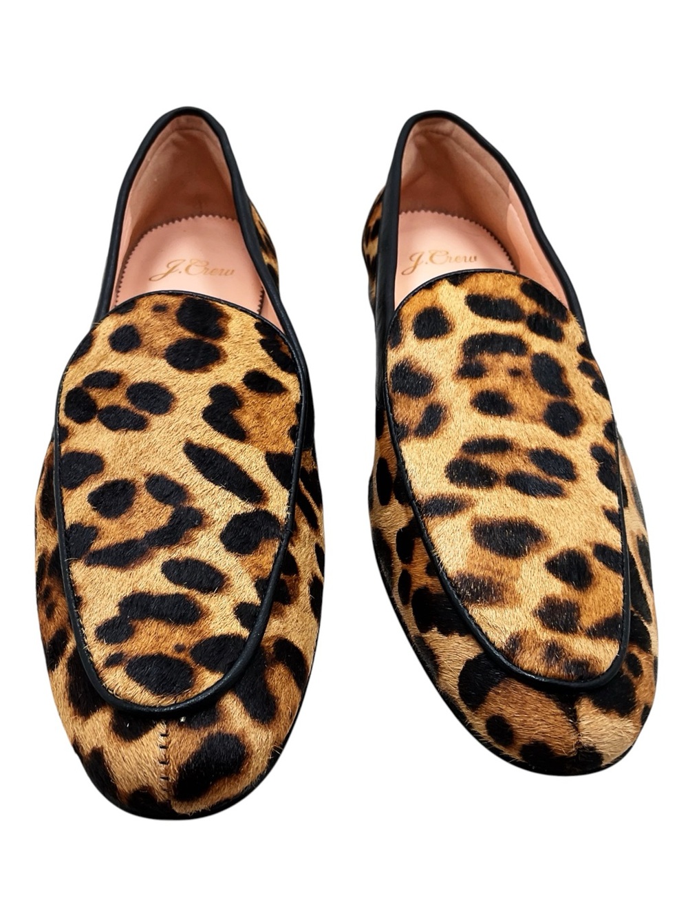 🆕{J.Crew} Cecile Calf-Hair Smoking Loafer Flats